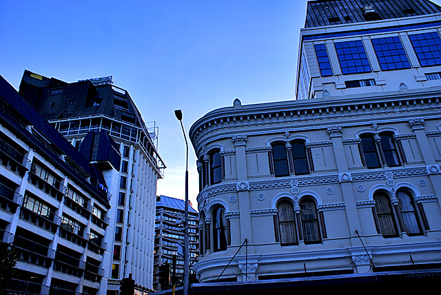 Buildings on Manchester