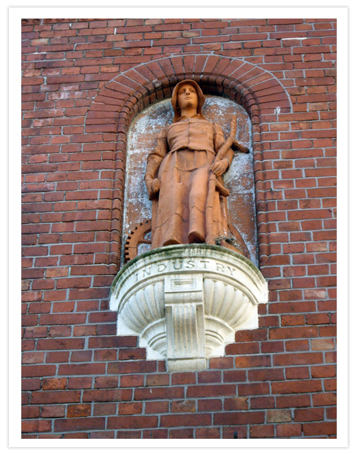 ‘Industry’ and ‘Concord’ Terracotta&nbsp;Sculptures