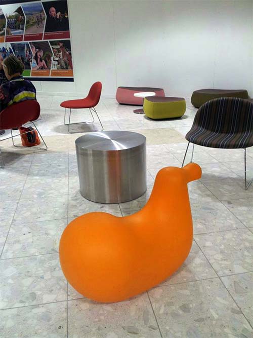 Colourful seating for the Kids at Christchurch&nbsp;Airport