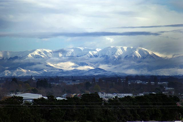 Snow on the&nbsp;Mountains