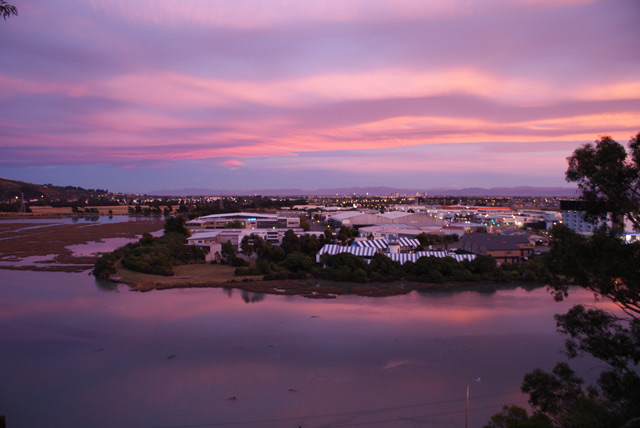 Sunrise over Heathcote