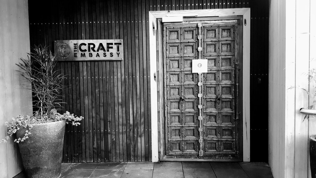 Restaurant Door at The Craft&nbsp;Embassy
