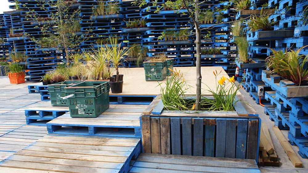 The Pallet Pavillion by Gap&nbsp;Filler