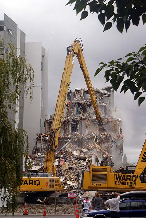 Terrace on the Park Apartment Demolition, Park&nbsp;Terrace