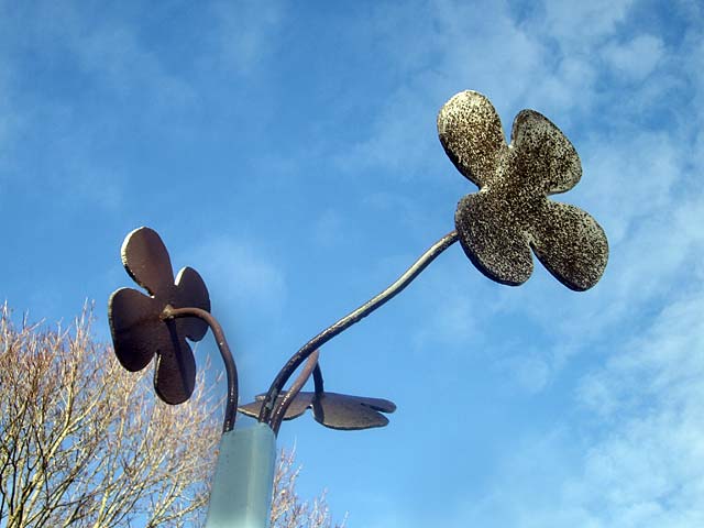 Clover Sculpture