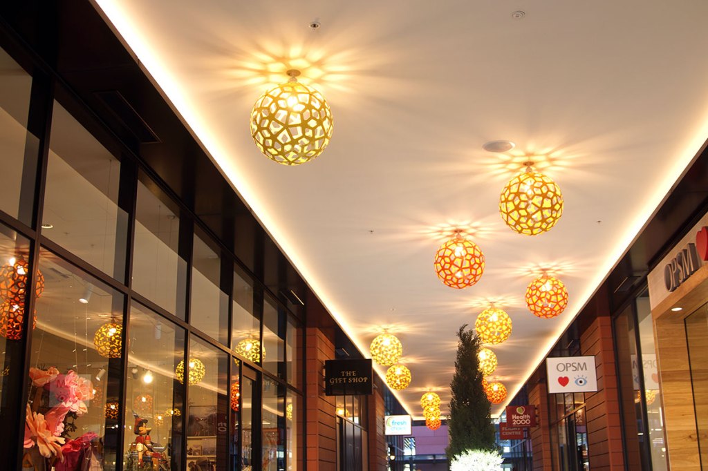 Funky Lights at The&nbsp;Crossing