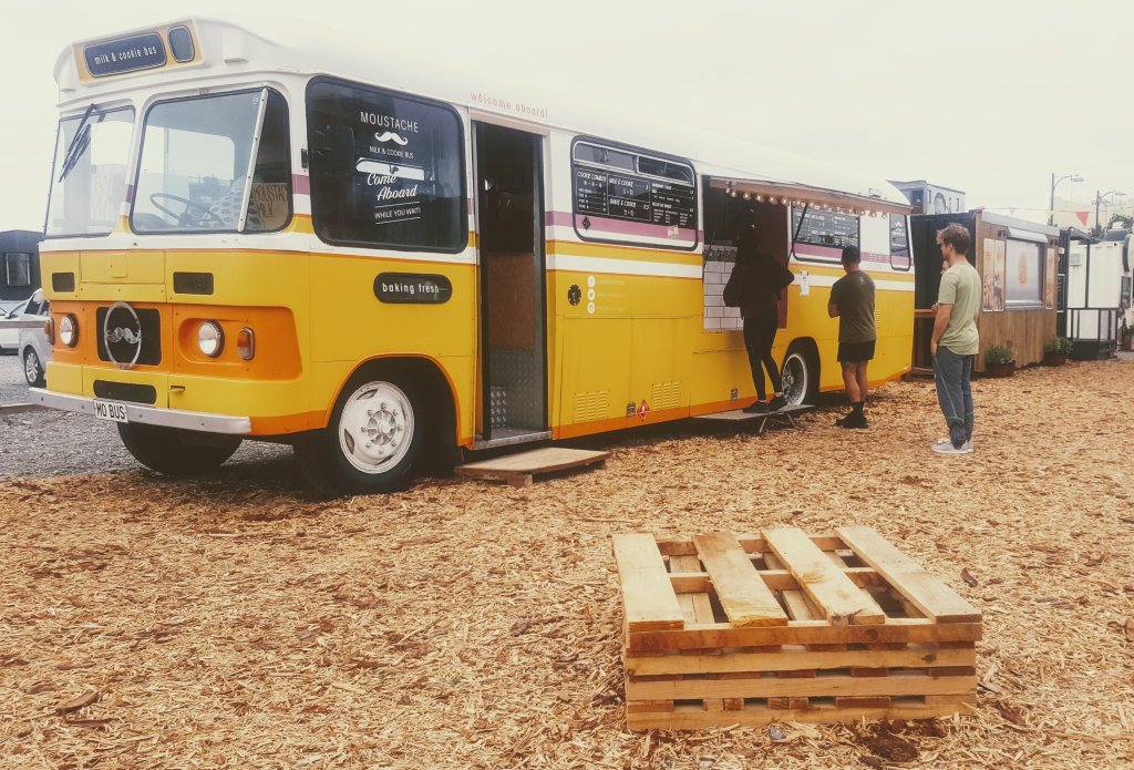 Moustache Milk & Cookie Travelling&nbsp;Bus