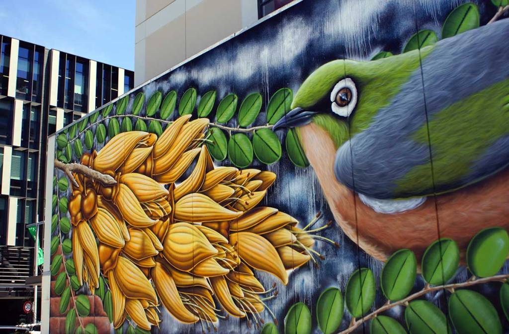 ‘Rise from Rubble’ mural, Ibis&nbsp;Hotel