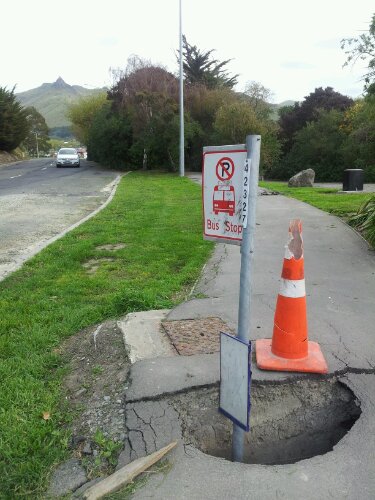 Interesting bus stop