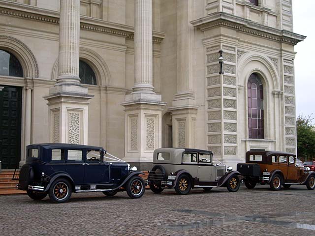 Vintage Wedding Car