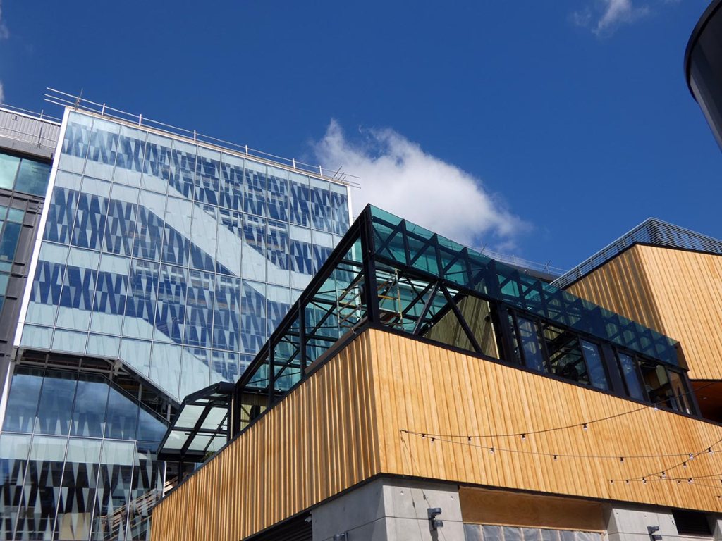 The Terraces Buildings (back of&nbsp;them)