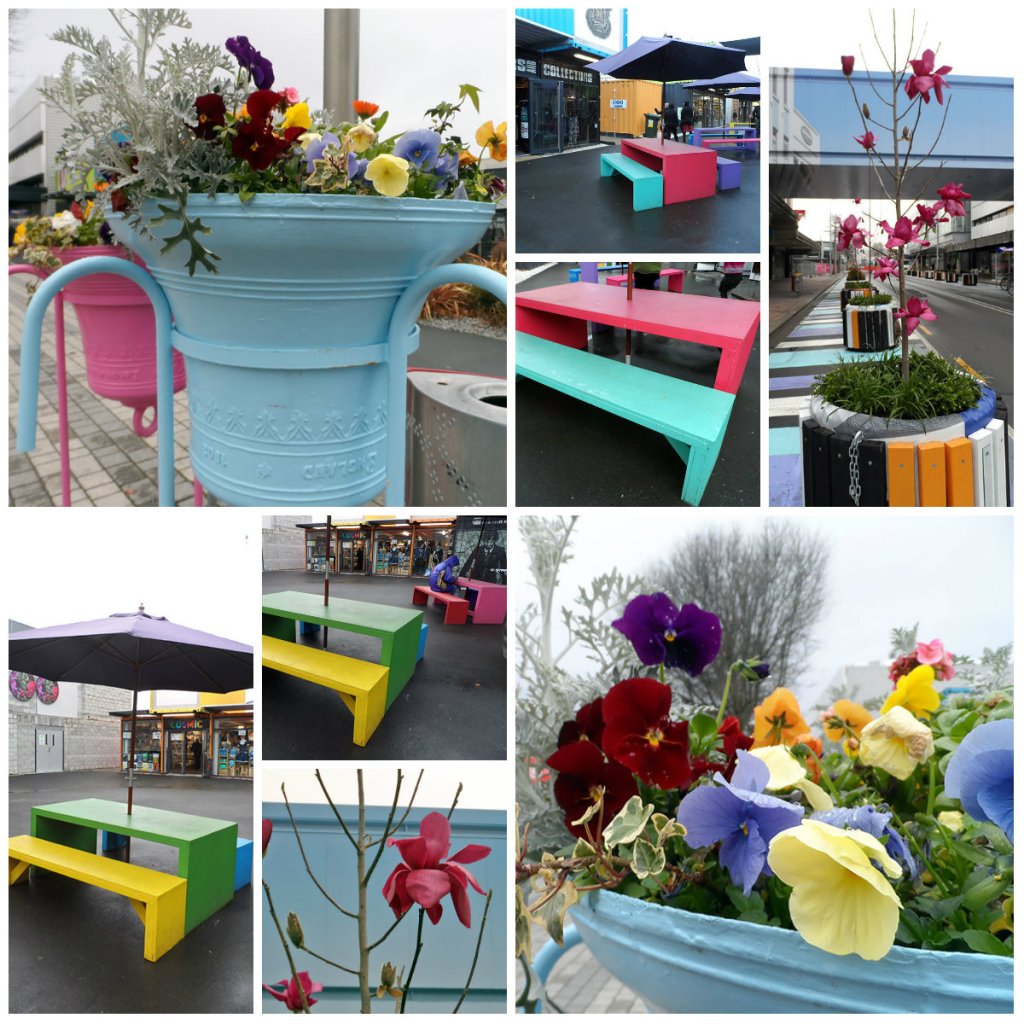 A little colour in the city on a grey wet Saturday&nbsp;afternoon