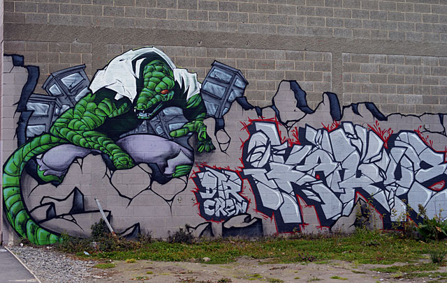 Graffiti Art on Barbadoes&nbsp;Street