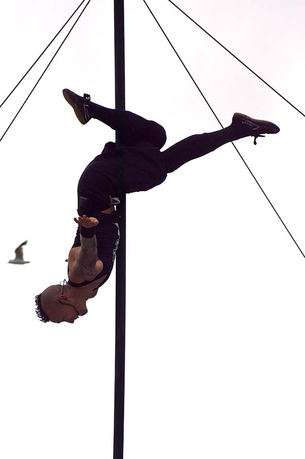 Reuben DotDotDot at the Busker&nbsp;Park