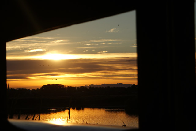 Sunset at Travis&nbsp;Wetlands