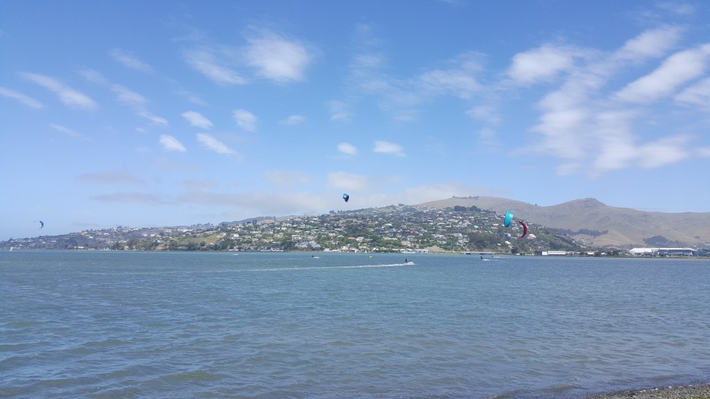 Kitesurfing on the&nbsp;Estuary