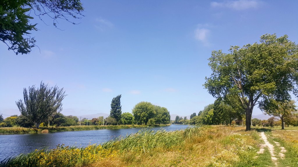 Avon River by New Brighton&nbsp;Road