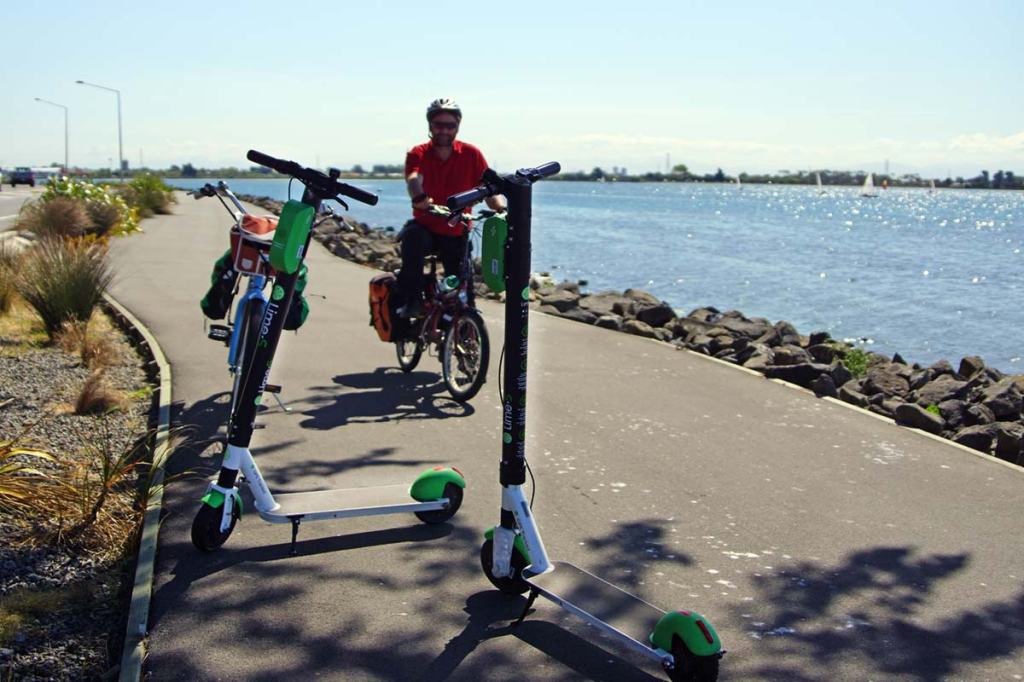Christchurch enthusiastically embraces the&nbsp;scooters