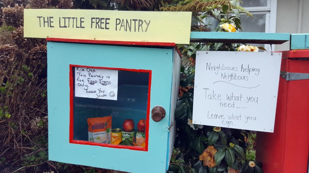 The Osborne Street Little Free Pantry and Little Free&nbsp;Library