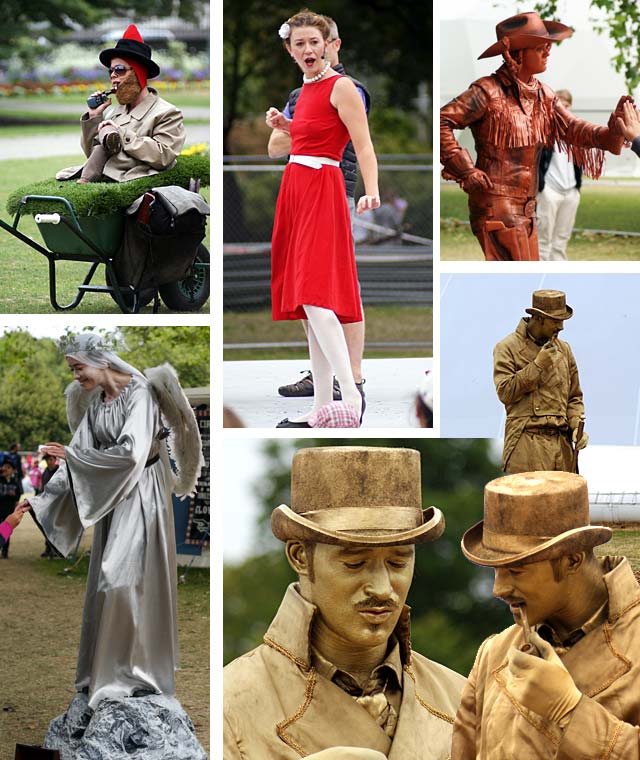 Buskers at North Hagley&nbsp;Park