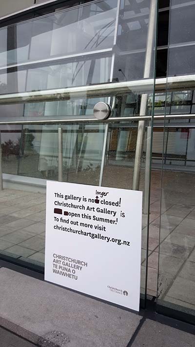 Christchurch Art Gallery&nbsp;Re-Opens