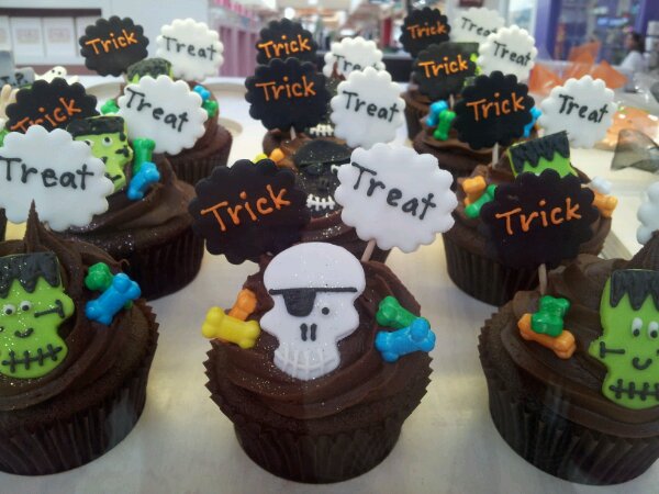 Halloween cup cakes at Riccarton&nbsp;mall