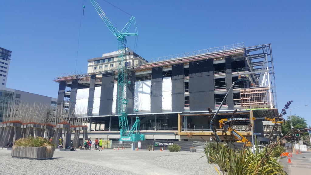 Central Library construction