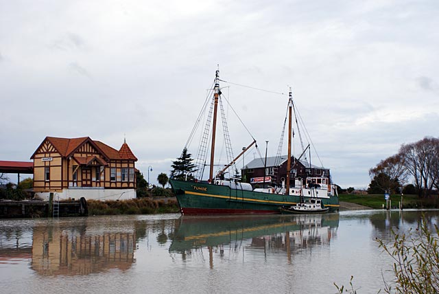 MV Tuhoe Schooner in&nbsp;Kaiapoi