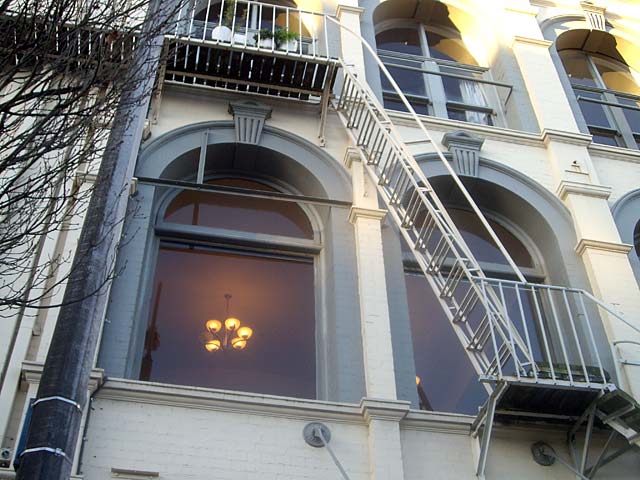Lights in a High Street&nbsp;Window