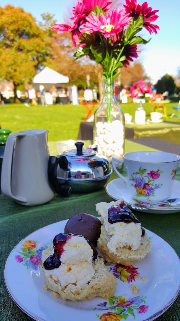 Afternoon tea at the Prebbleton Community&nbsp;Market