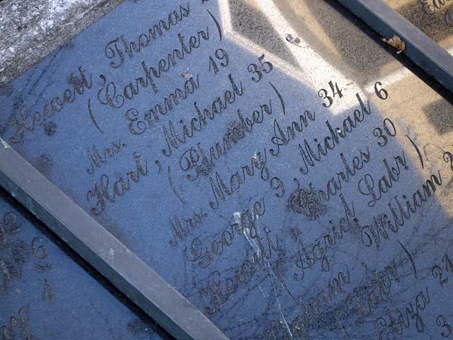 First Settlers Plaque