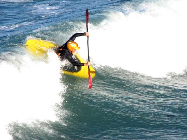 Kayaker, New Brighton&nbsp;Surf