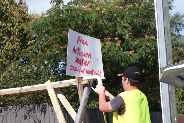 Collecting our water