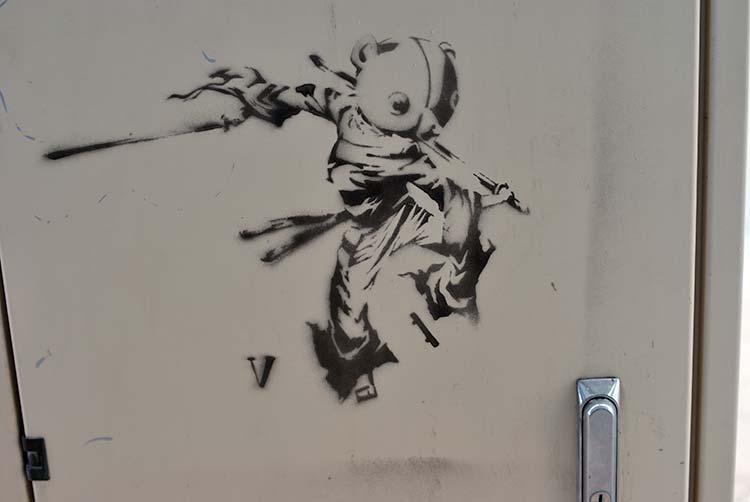 Ninja Sketch in New Regent Street