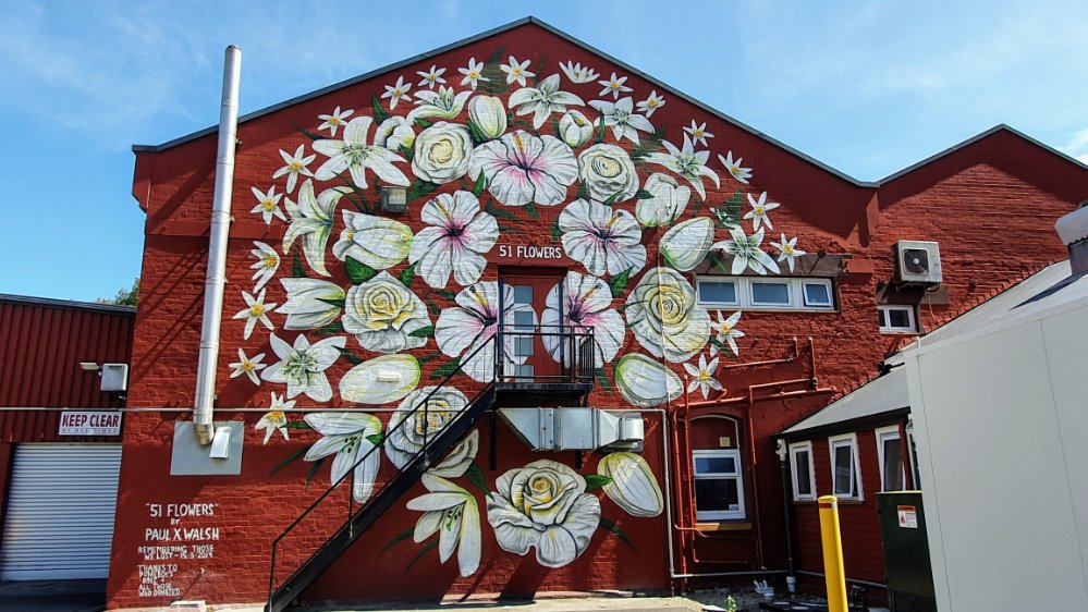 51 Flowers Mural