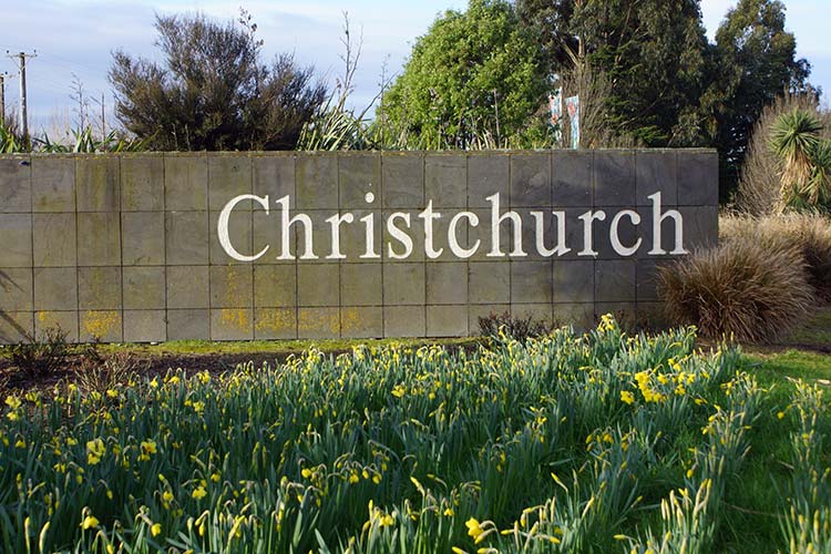 Christchurch Sign South of the&nbsp;City