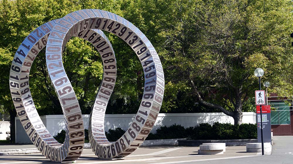 View through the CPIT&nbsp;Sculpture