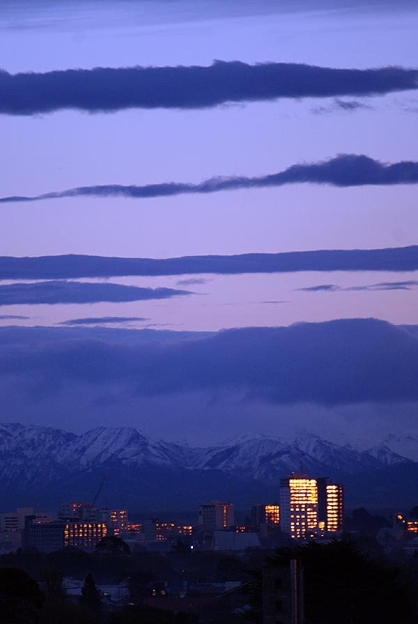 Sun on the Buildings this Morning