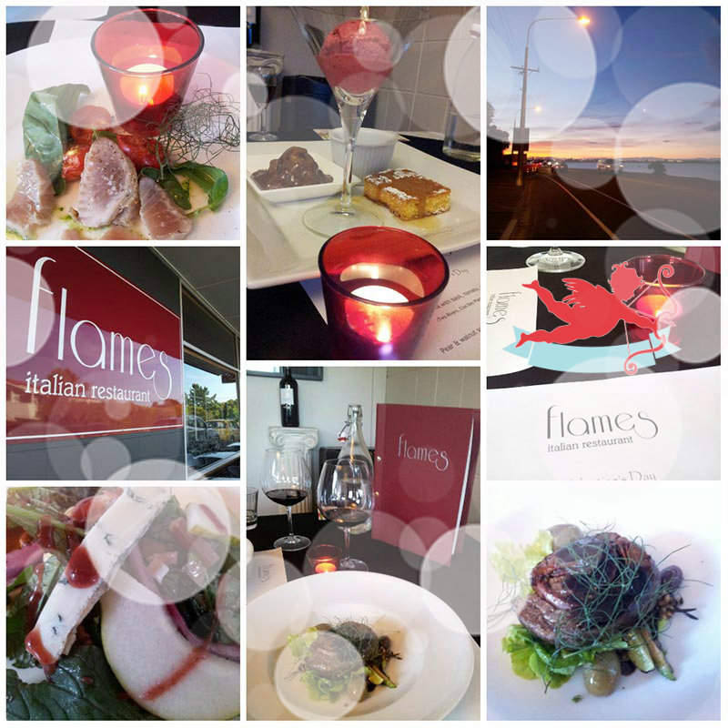 Valentines Dinner at Flames Restaurant in Mt&nbsp;Pleasant