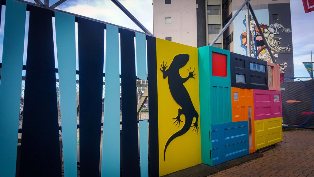 Temporary Fence Artwork on High&nbsp;Street