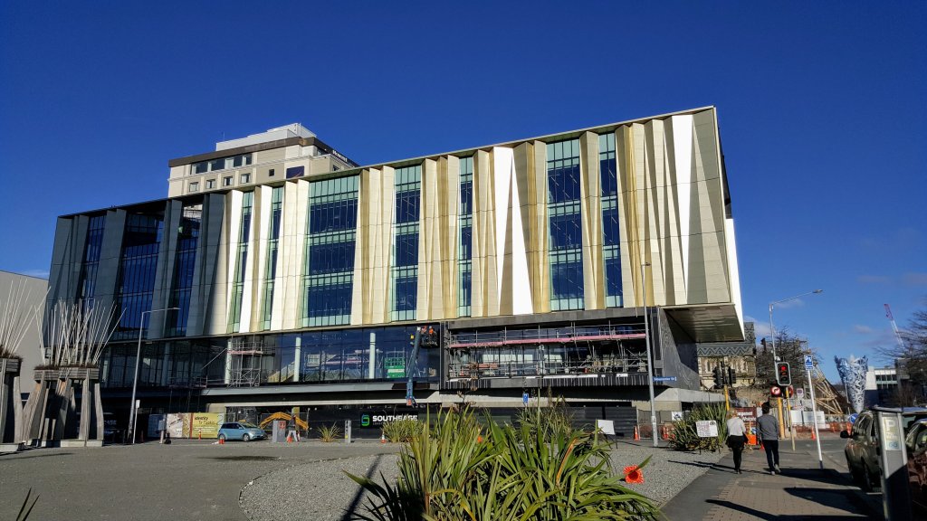 New library – Gloucester Street&nbsp;side