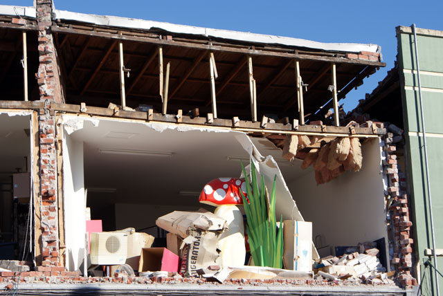 Merivale Building Damage