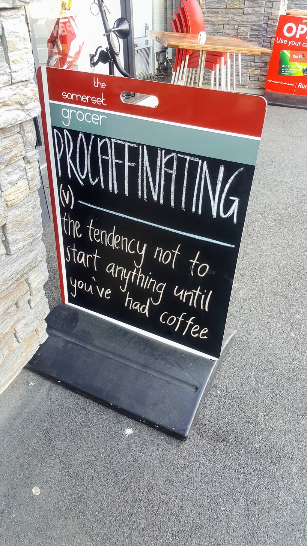 Procaffinating is my new&nbsp;excuse…