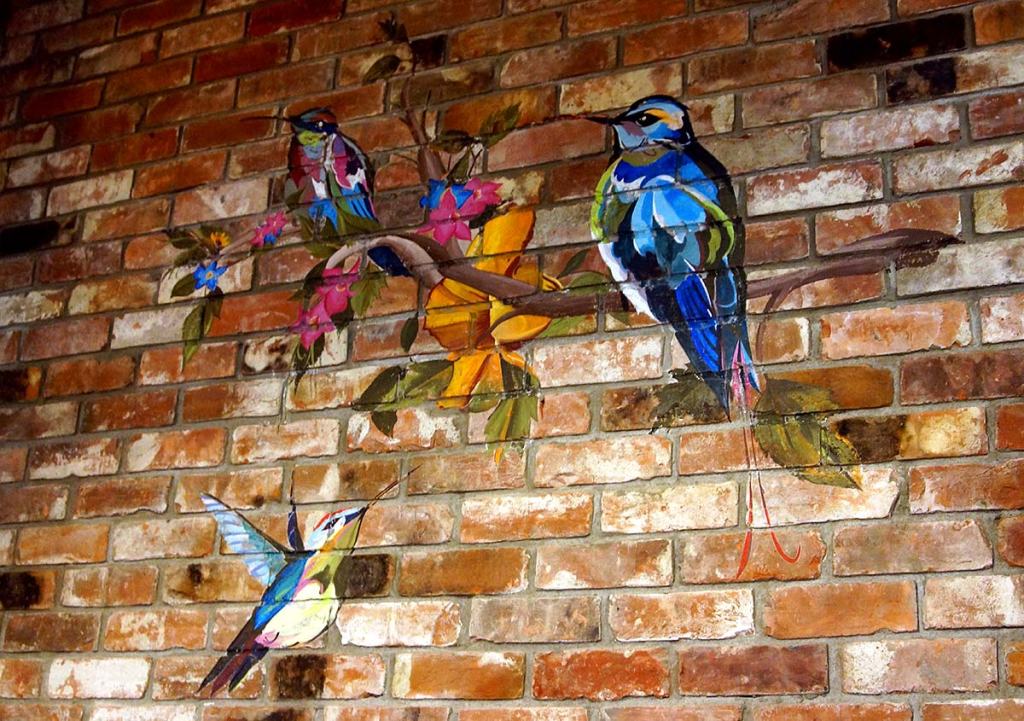Bird Mural at&nbsp;Entx