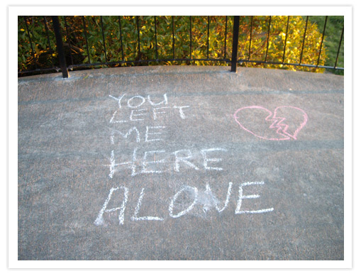 Message to a&nbsp;lover?