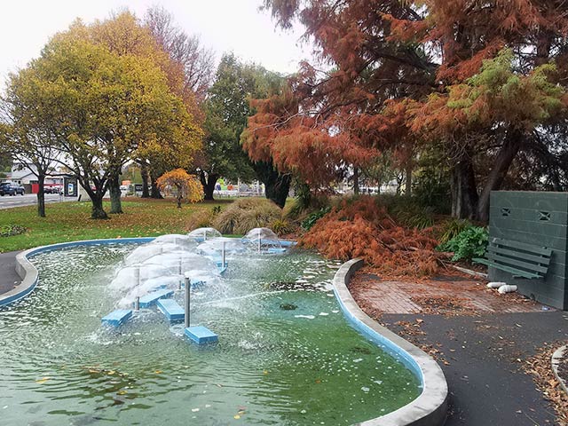 Fountain on Riccarton&nbsp;Road