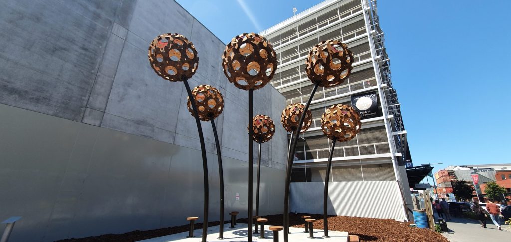 Dahlia Sculpture on Lichfield&nbsp;Street