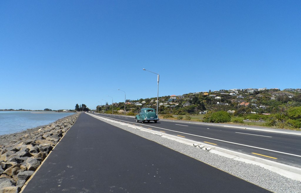 The re-opened Causeway and the Start of the Coastal&nbsp;Pathway