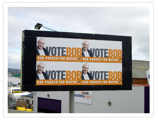 Vote Bob Parker&nbsp;Billboard