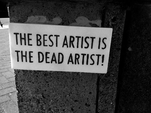 The best artist&nbsp;is…